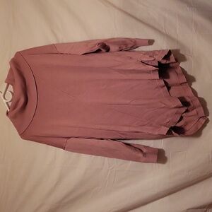 Cato asymmetric mock neck tunic top